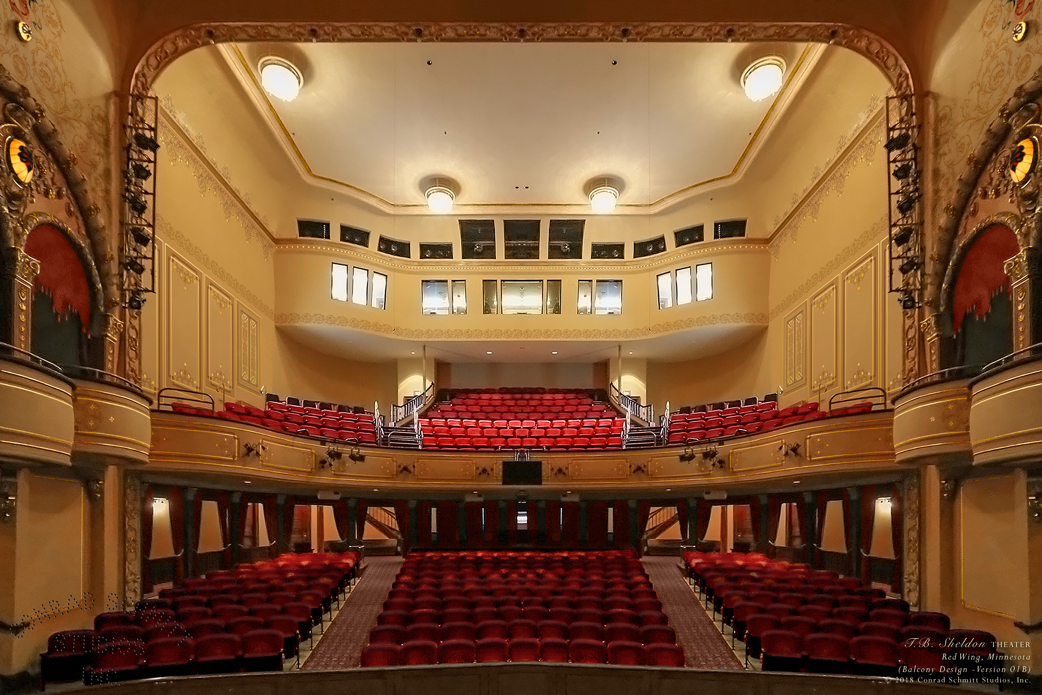 The Sheldon Concert Hall Seating Chart
