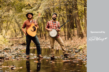 Men with guitar and banjo
