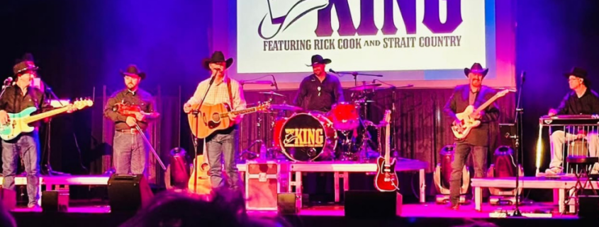 Band on a stage
