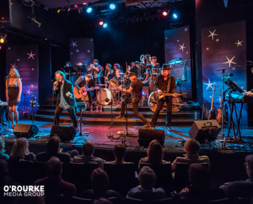 I Am, He Said - Neil Diamond Tribute - Oct 16 band playing on stage