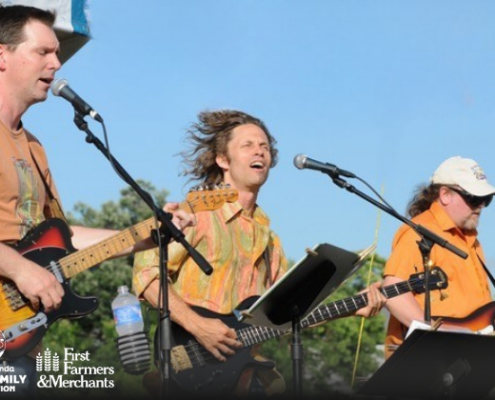 Deja Vu - Collective Unconscious - Feb 13 three men singing and playing guitar