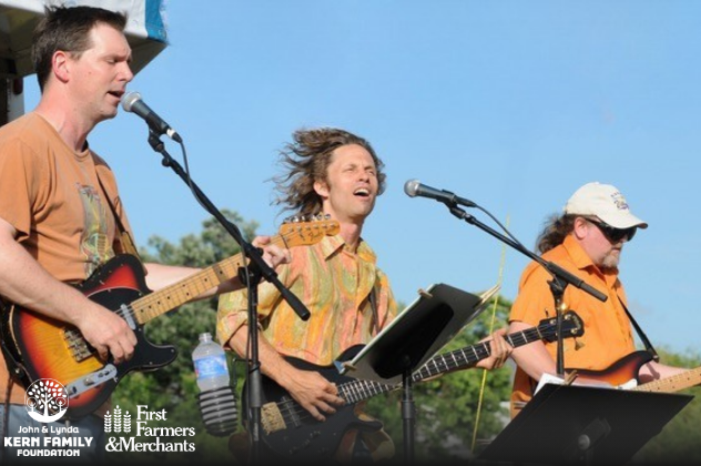 Deja Vu - Collective Unconscious - Feb 13 three men singing and playing guitar