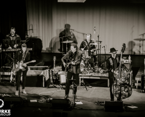 Remembering Bobby Vee - Apr 29 black and white pic of a band on stage