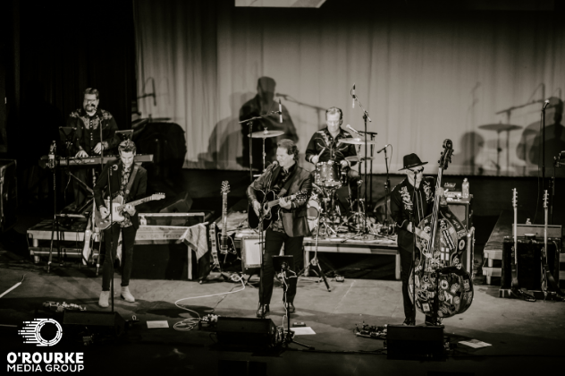 Remembering Bobby Vee - Apr 29 black and white pic of a band on stage