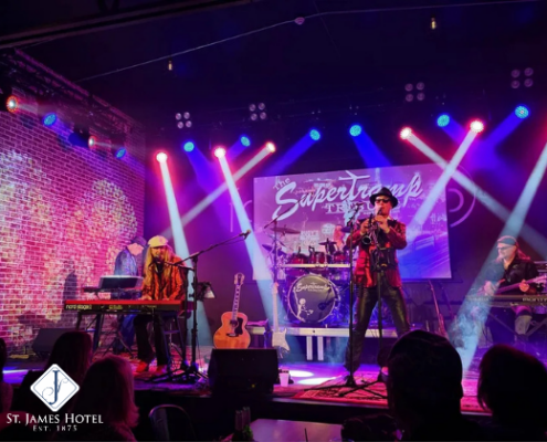 The Supertramp Tribute - May 1 rock tribute band playing on stage